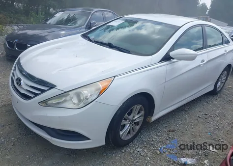2014 Hyundai Sonata Gls z USA, uszkodzony, nr VIN 5NPEB4AC6EH884455